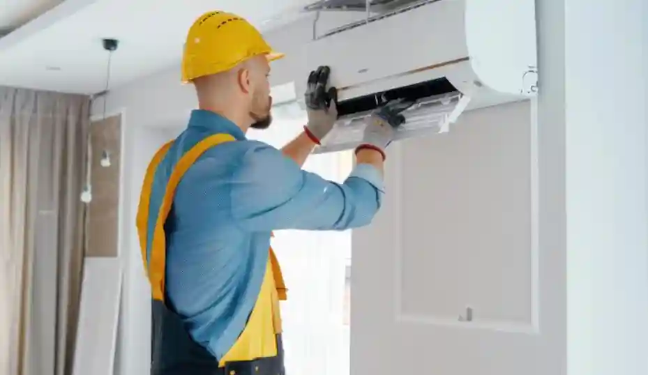 new air conditioning installation